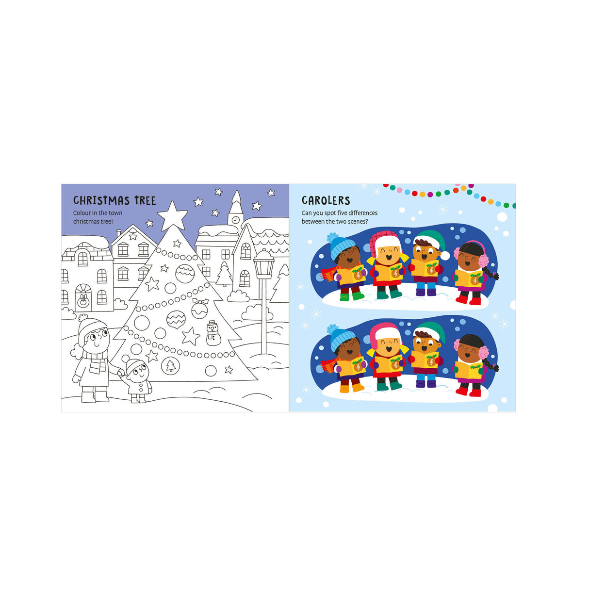 Magnetic Jigsaw & Activity Set - Christmas Village