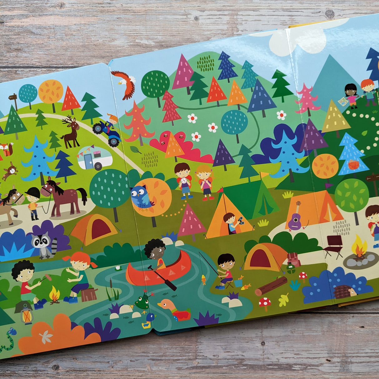 My First Look and Find Busy Day - Children's 50 Button Sound Book