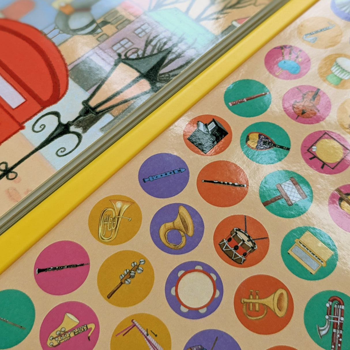 My Busy World Of Instruments - Children's 50 Button Sound Book