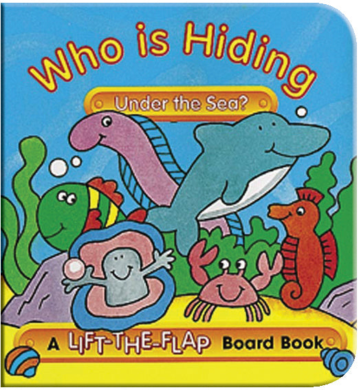 Who Is Hiding Under The Sea? - Children's Mini Lift-The-Flap Book