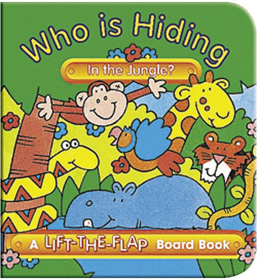 Who Is Hiding In The Jungle? - Children's Mini Lift-The-Flap Book