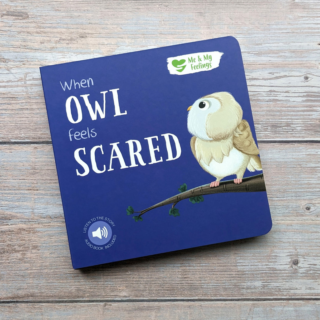 When Owl Feels Scared - Me And My Feelings Children's Board Book