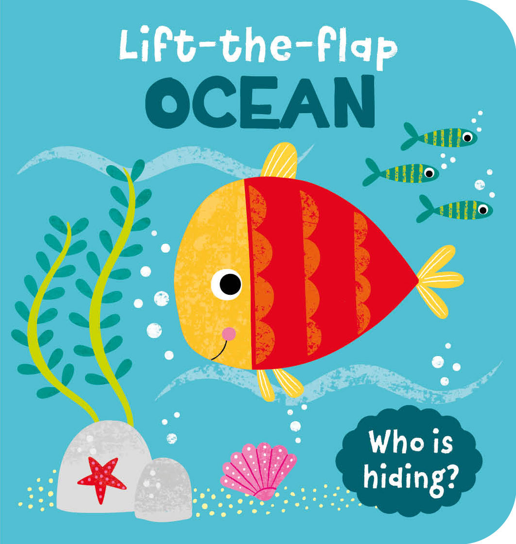 Lift-The-Flap Ocean – Children’s Mini Board Book