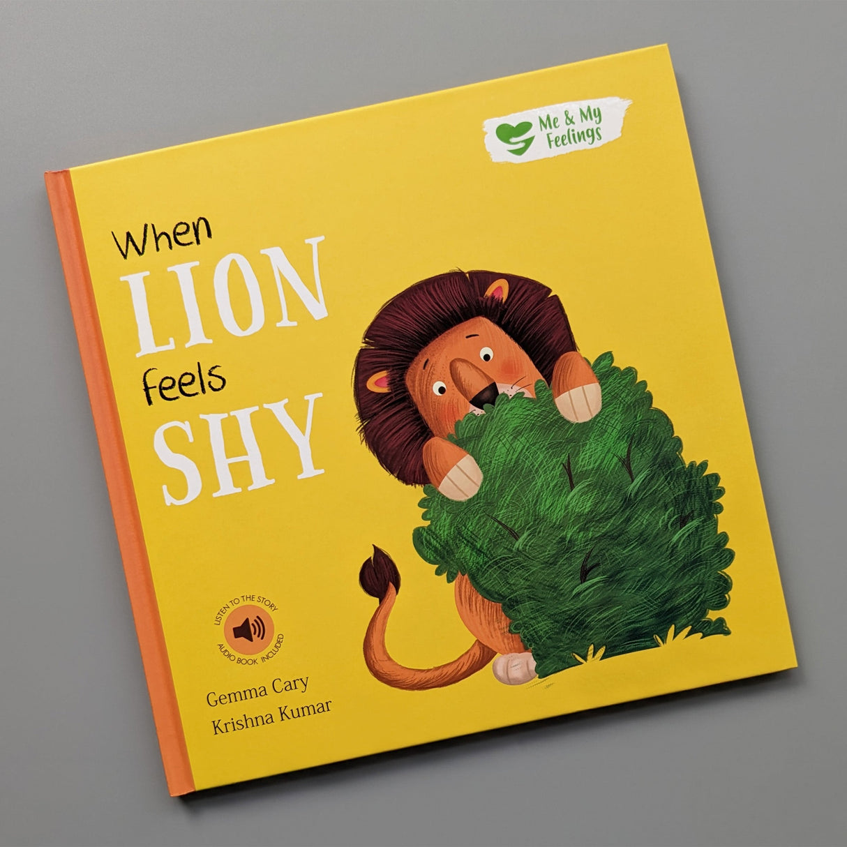When Lion Feels Shy - Me And My Feelings Children's Hardback Book