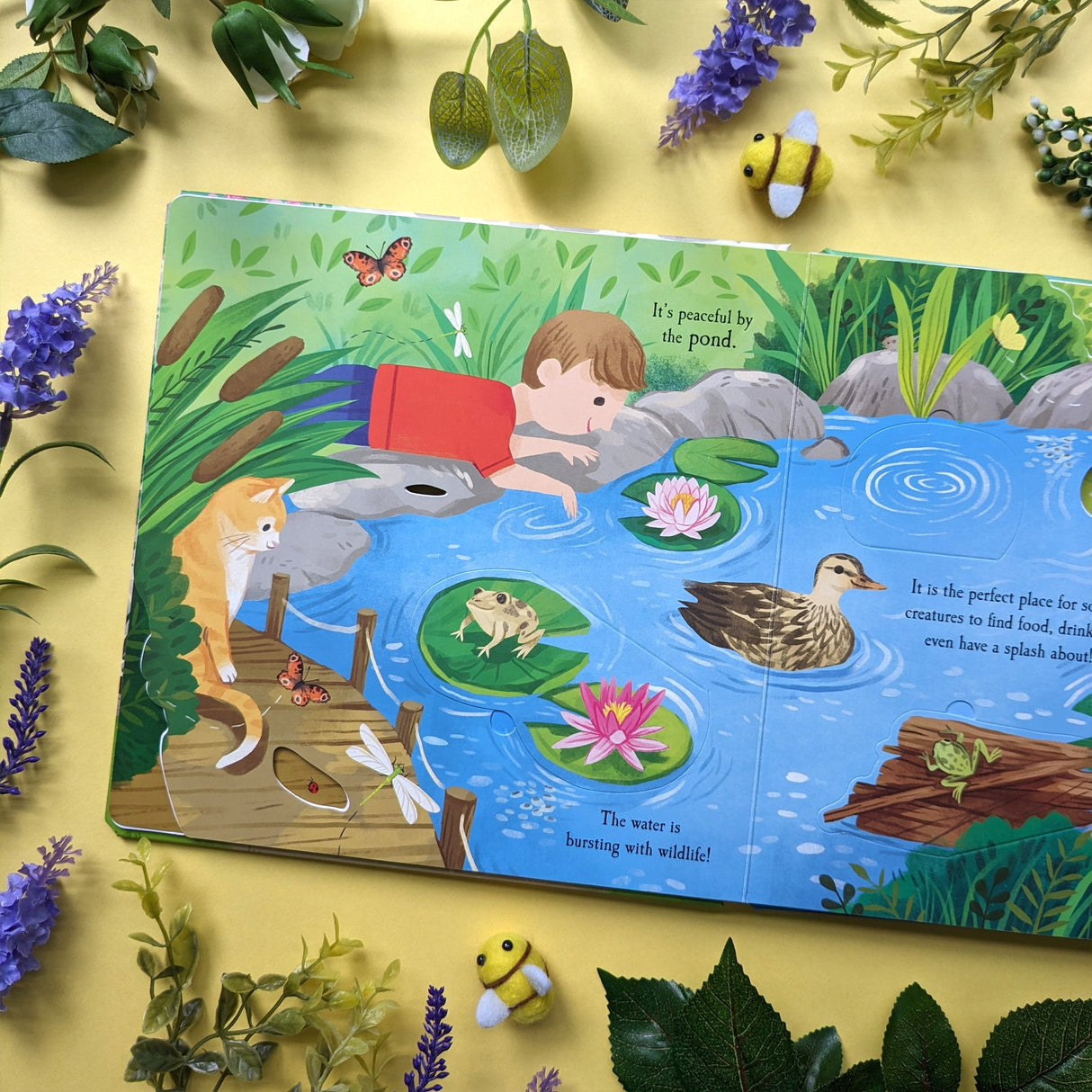 Let's Explore The Garden - Children's Lift-The-Flap Book