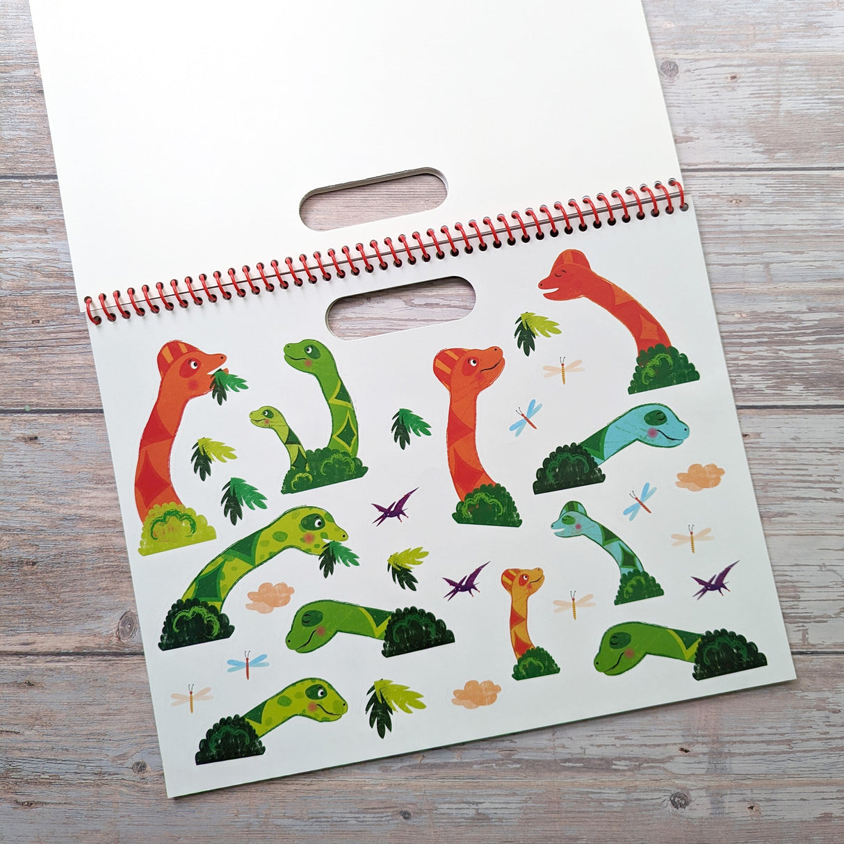 Never-Ending Sticker Fun Activity Book – Dinosaurs