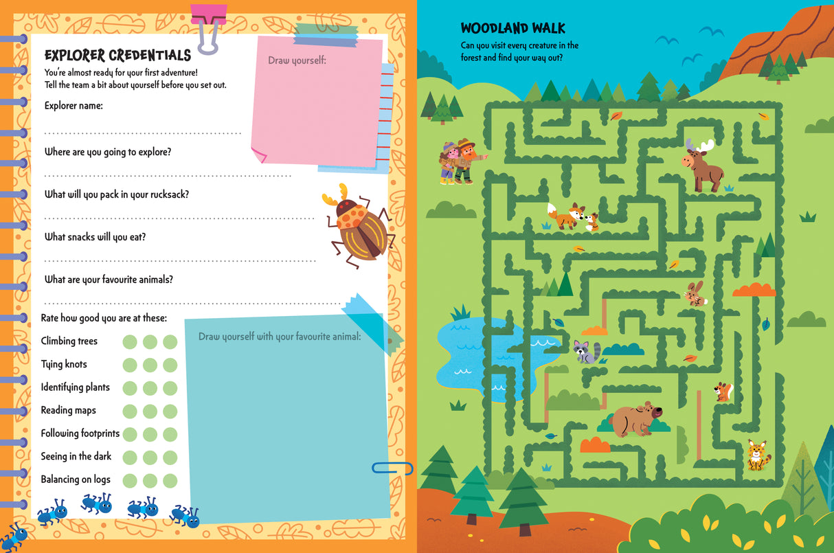 Animal Antics - Sticker & Activity Book Set