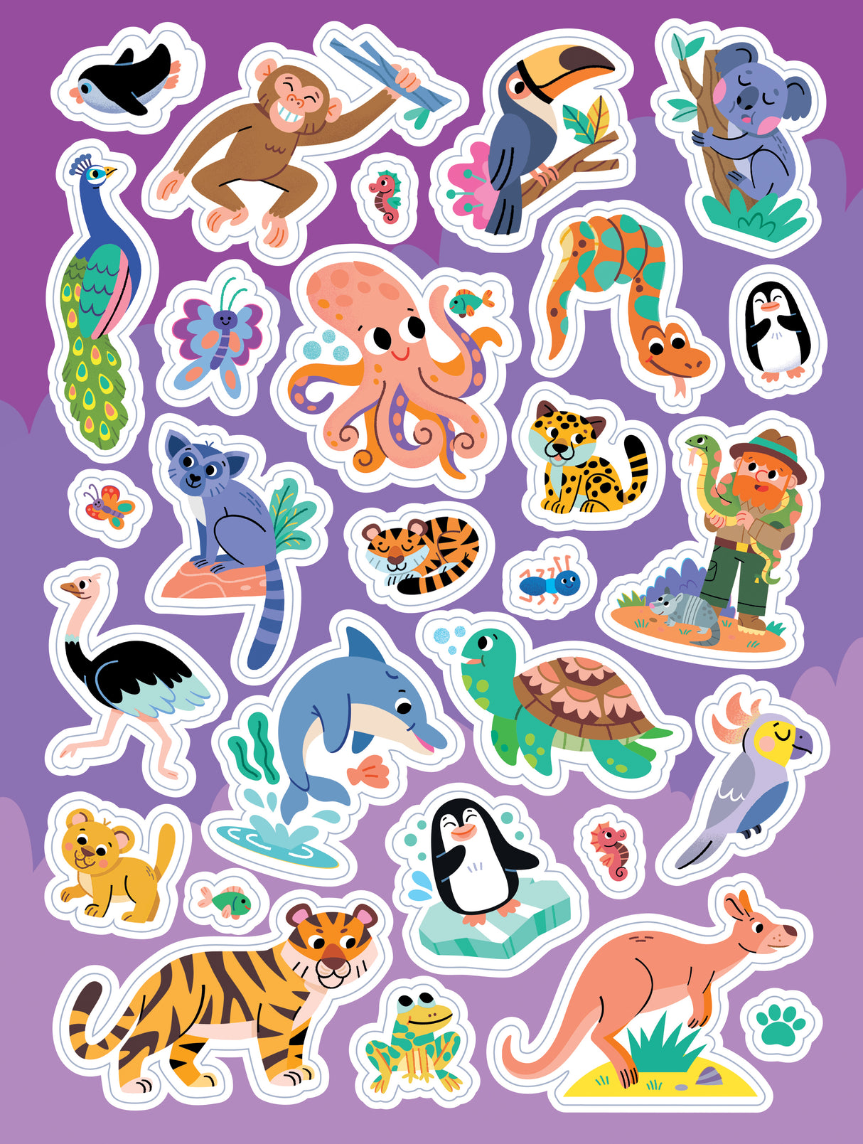 Animal Antics - Sticker & Activity Book Set