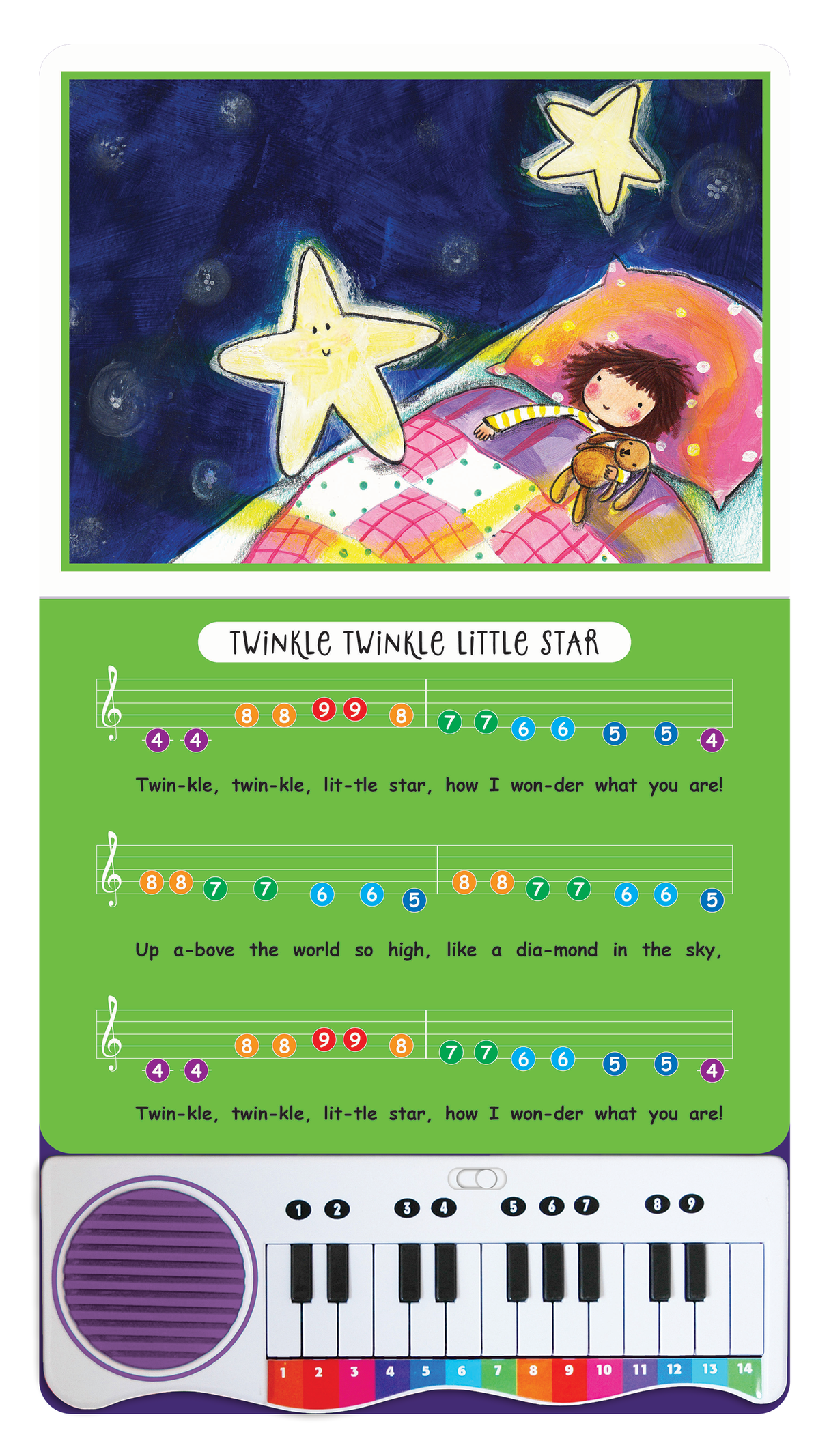 Twinkle, Twinkle - Children’s Musical Piano Book