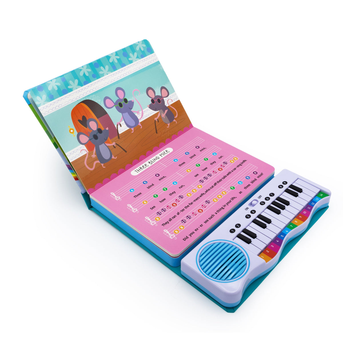 Itsy Bity Spider – Colour-Coded Nursery Rhyme Piano Book