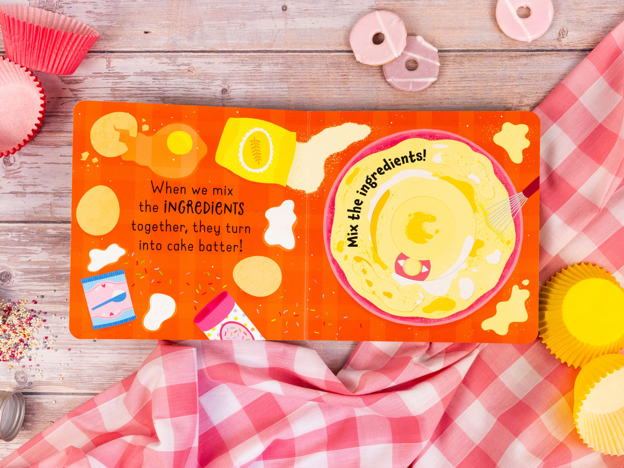 Let’s Bake - A Sweet Slider Book - Interactive Children’s Board Book