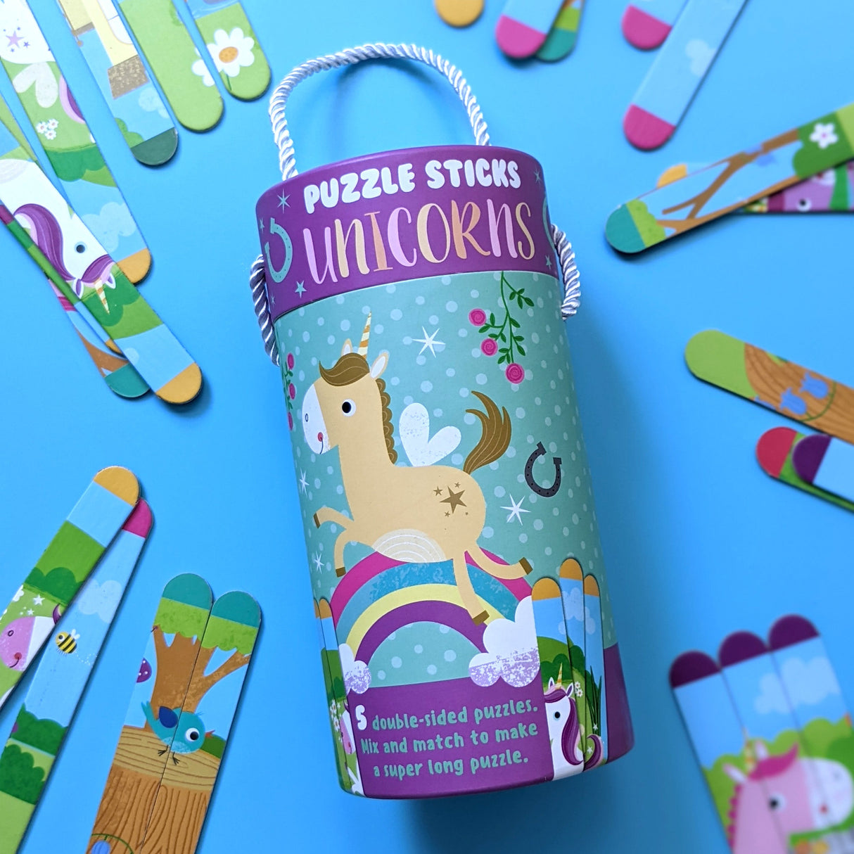 Unicorn Lolly Stick Puzzle