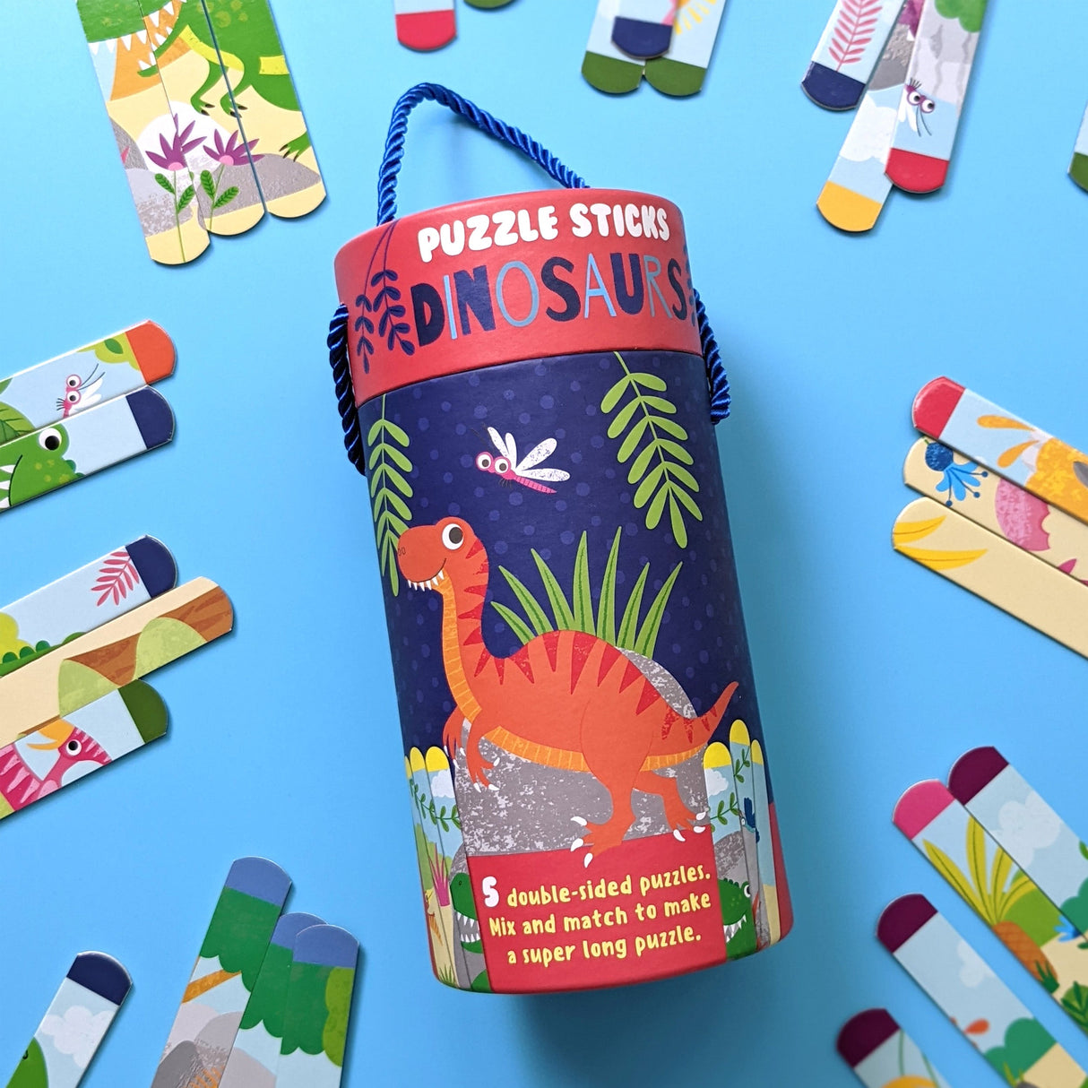 Dinosaurs Lolly Stick Puzzle