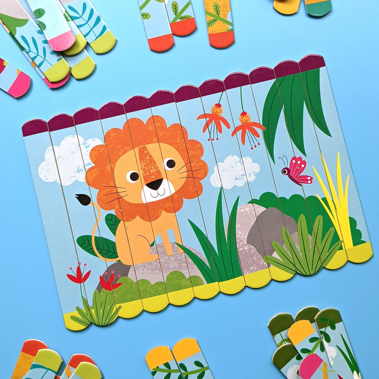 Jungle Lolly Stick Puzzle