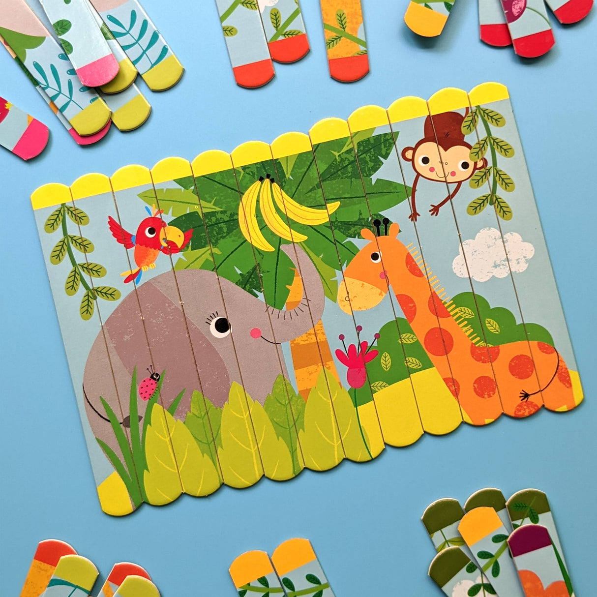 Jungle Lolly Stick Puzzle
