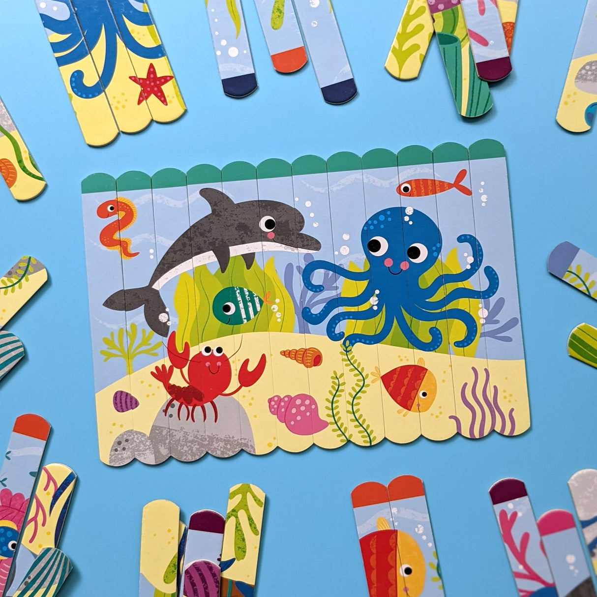 Ocean Lolly Stick Puzzle