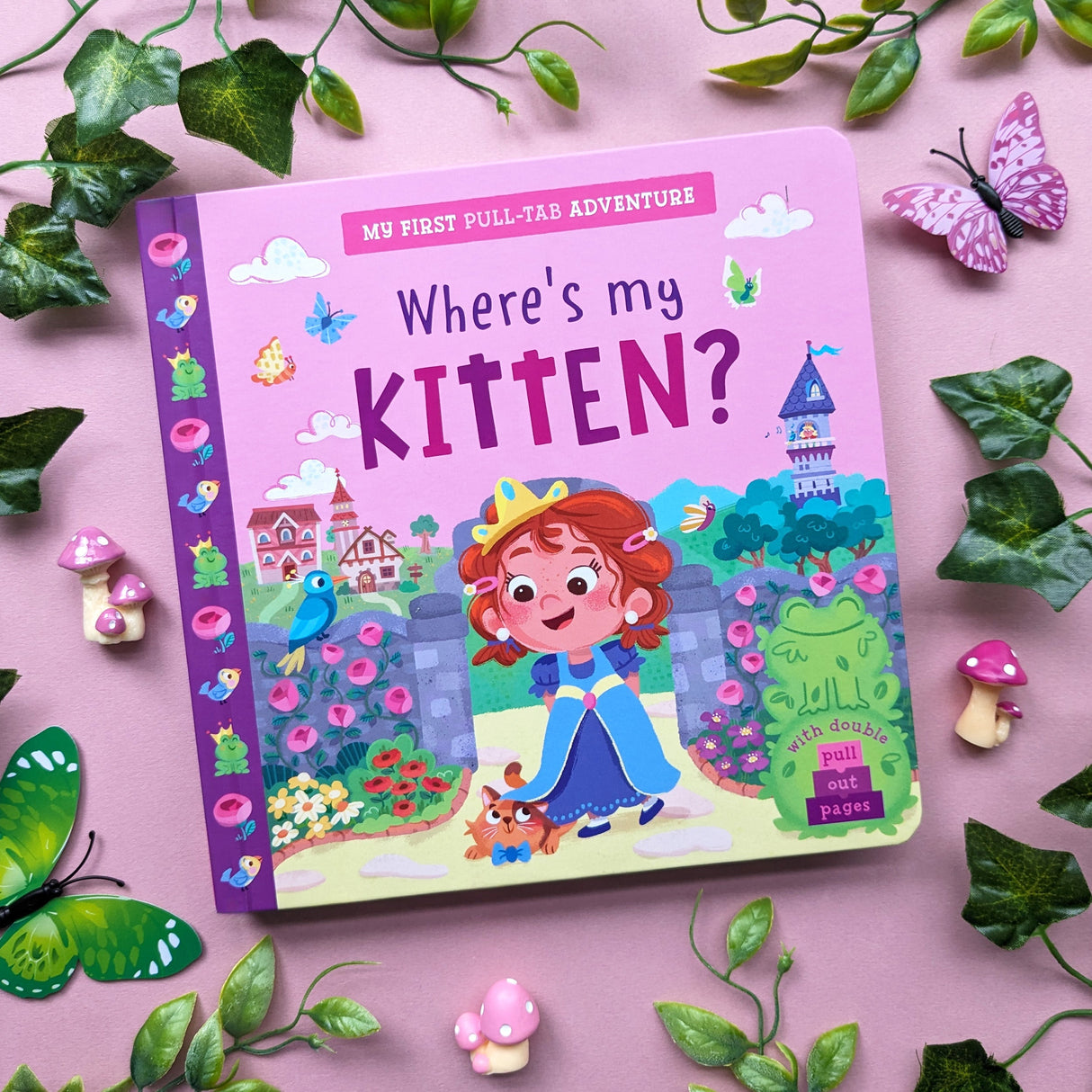 Where’s My Kitten? Children’s Giant Pull-Tab Adventure Book