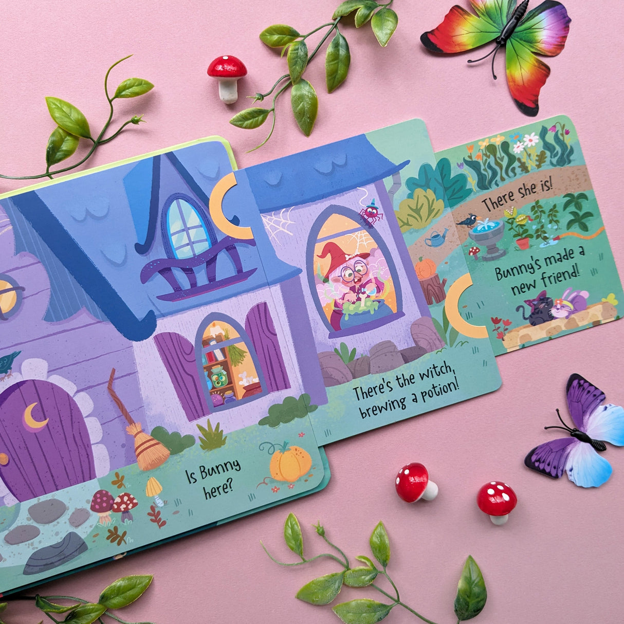 Where’s My Bunny? Children’s Giant Pull-Tab Adventure Book