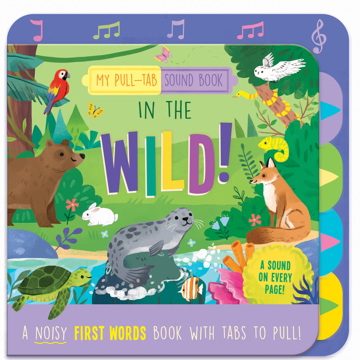 In the Wild! – Pull-Tab Sound Book for Kids