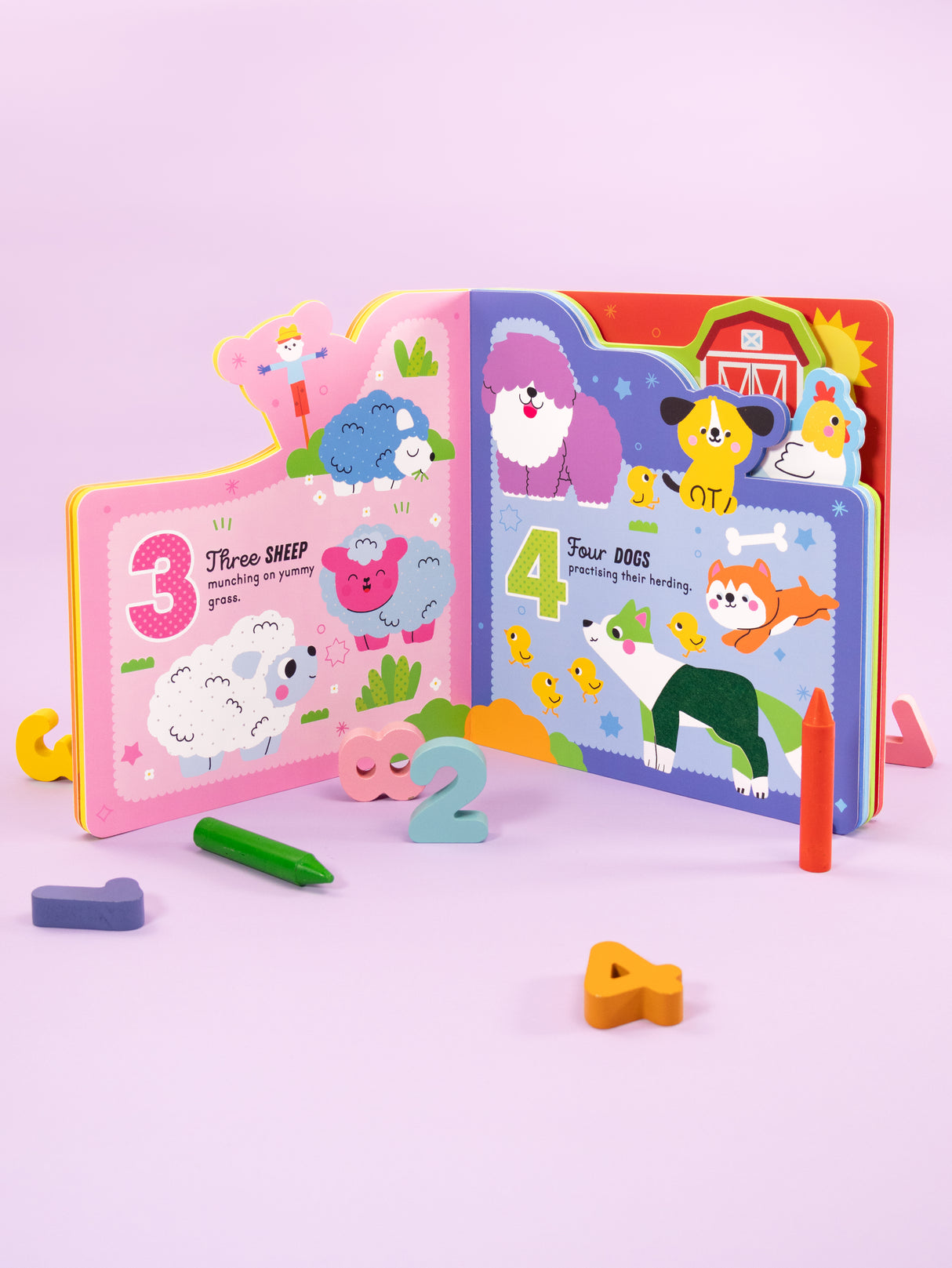 My First Counting - Touch & Feel Farm Book