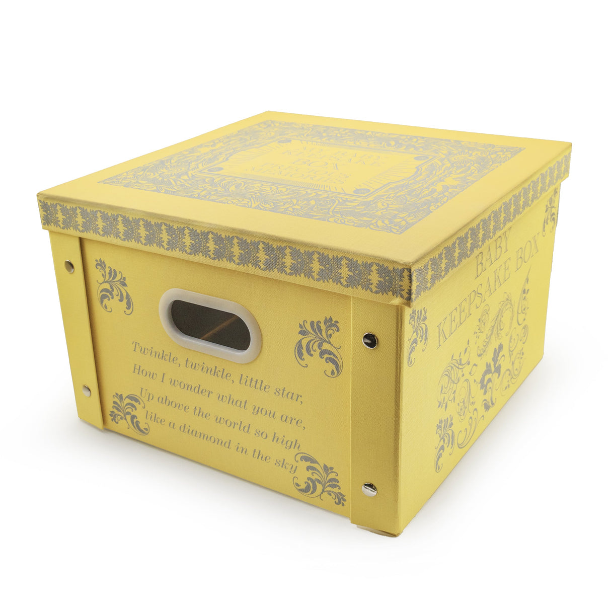Baby Keepsake Collapsible Storage Box – Twinkle, Twinkle Little Star