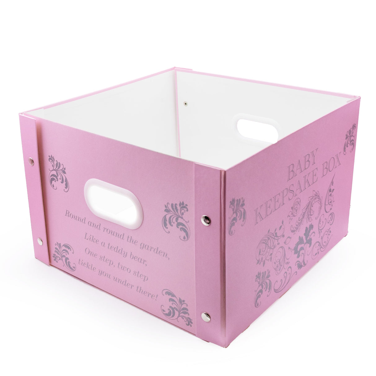 Baby Keepsake Collapsible Storage Box – Round and Round The Garden