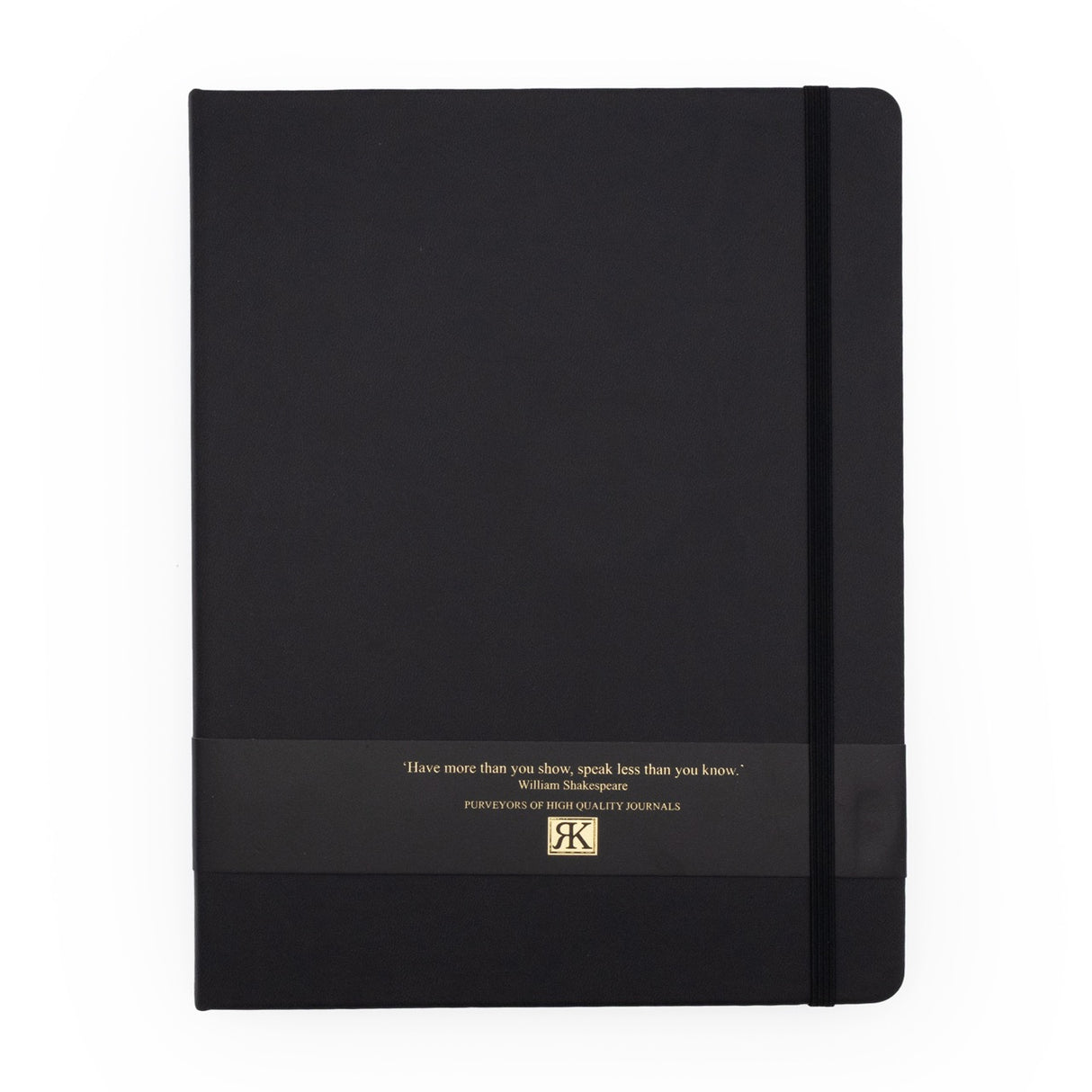 RK Black B5 Journal Notebook – Classic Hardback Design