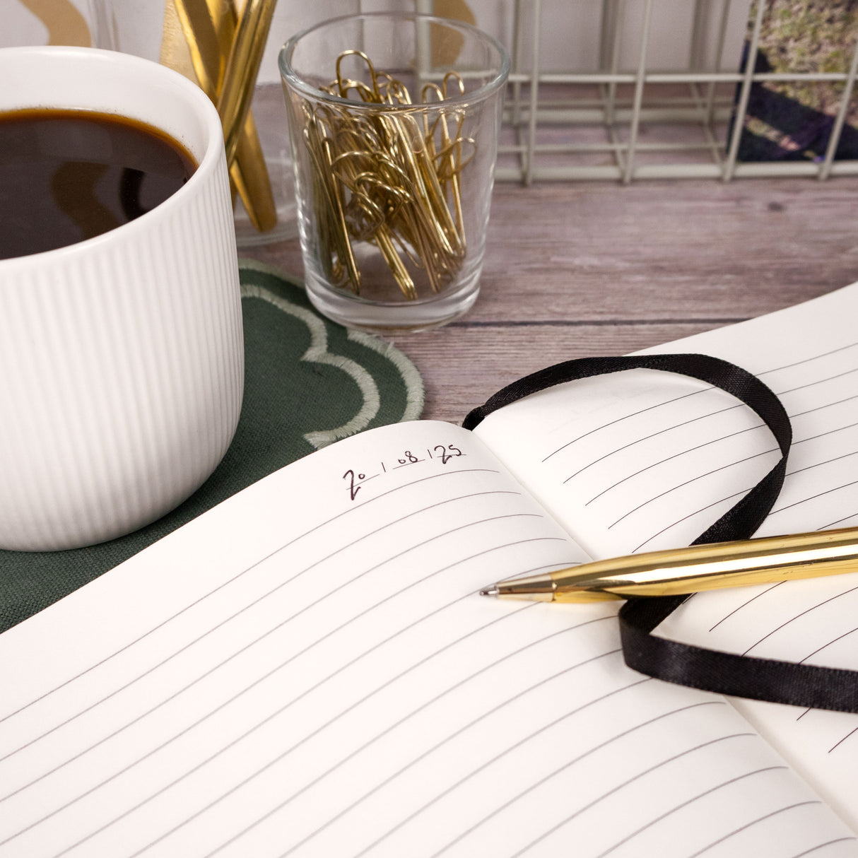 RK Black B5 Journal Notebook – Classic Hardback Design