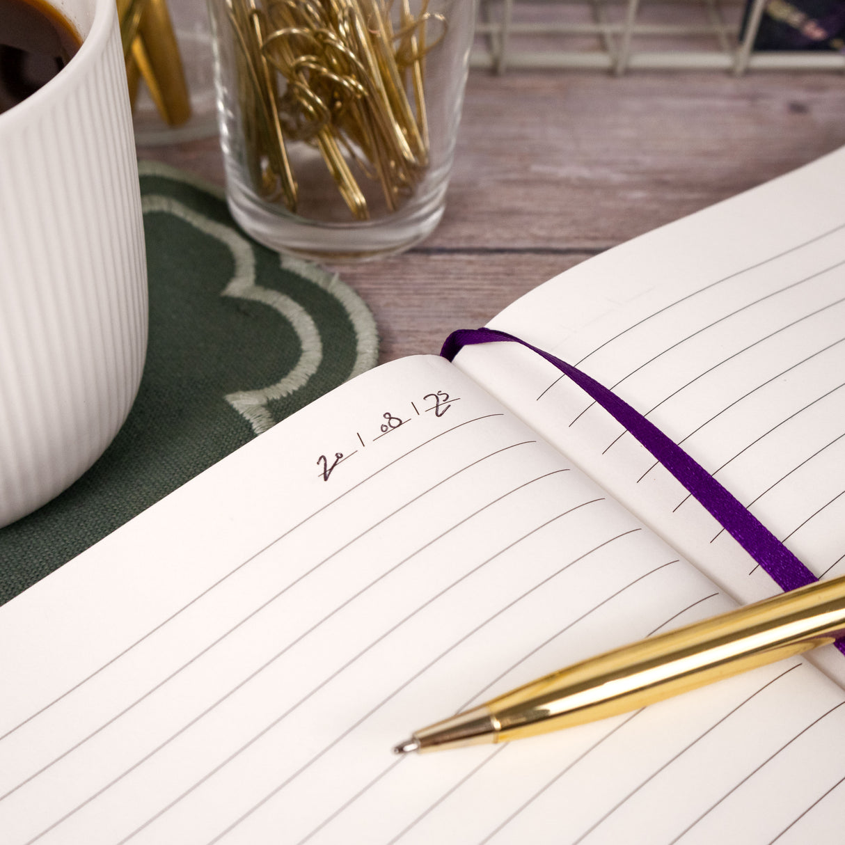 RK Deep Purple B5 Journal Notebook – Classic Hardback Design