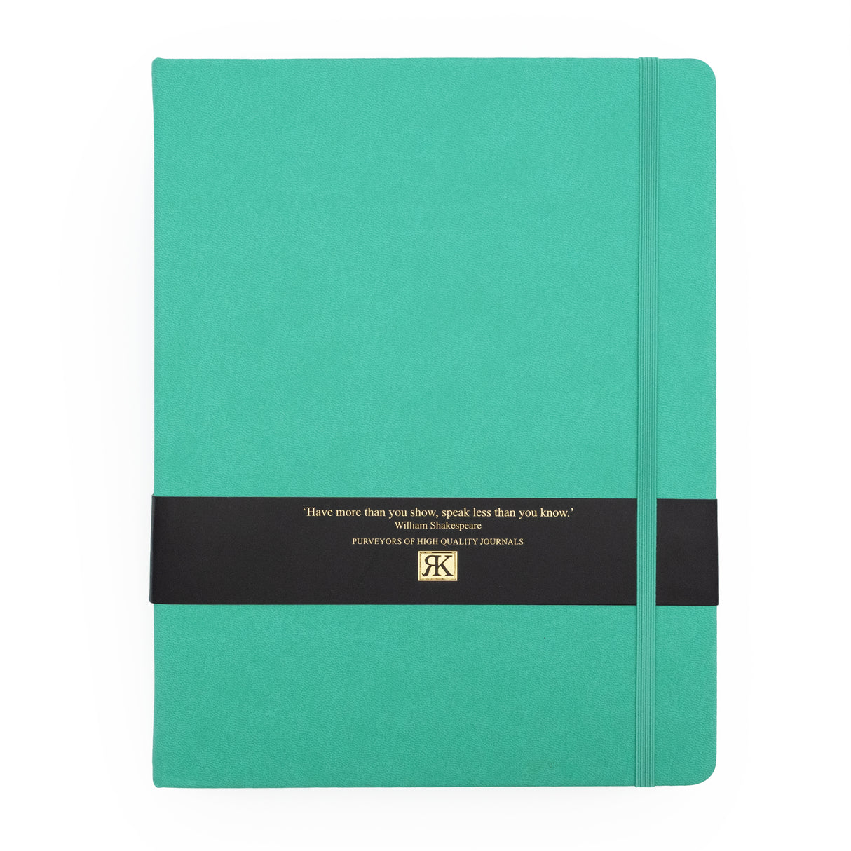RK Green B5 Journal Notebook – Classic Hardback Design