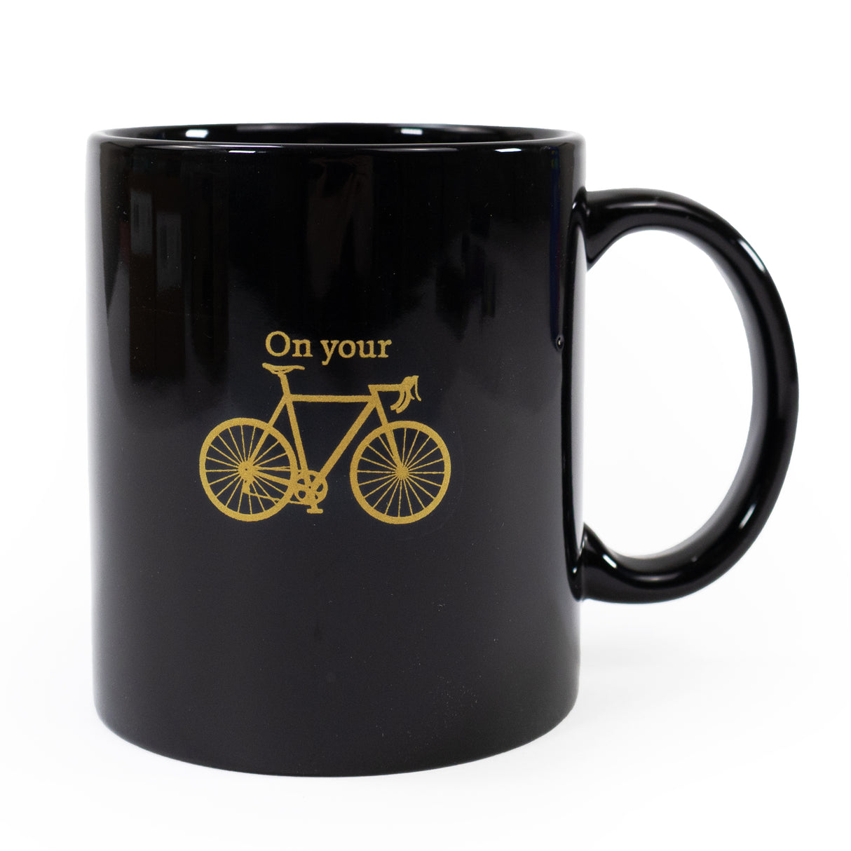 Motif Black Mug in Gift Box - On Your Bike