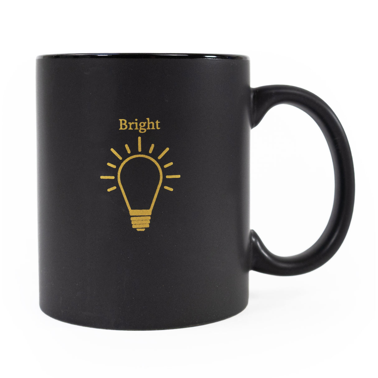 Motif Black Mug in Gift Box - Bright Spark