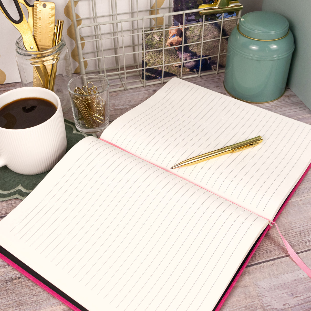 RK Nice Pink B5 Journal Notebook – Classic Hardback Design