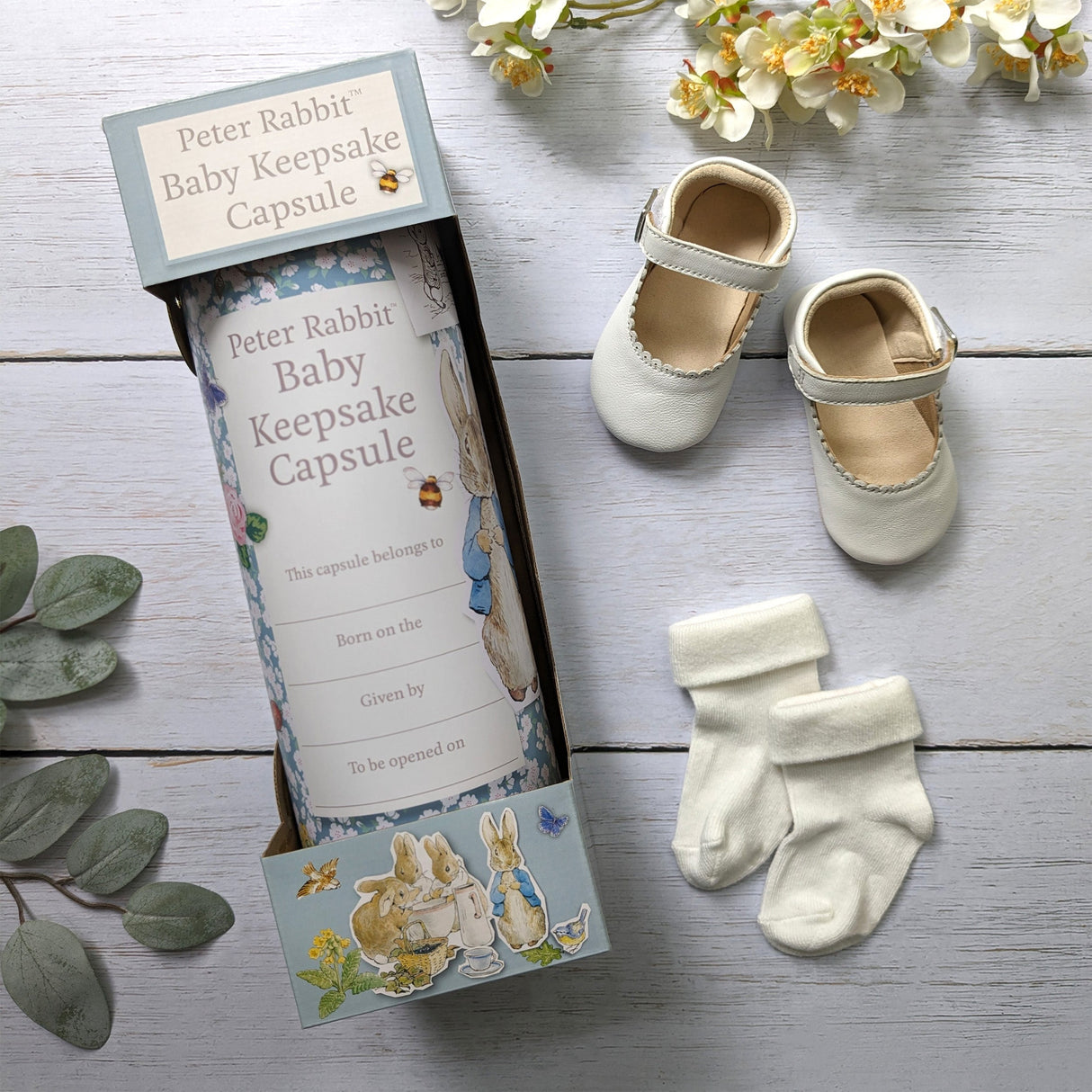 Peter Rabbit Baby Keepsake Capsule