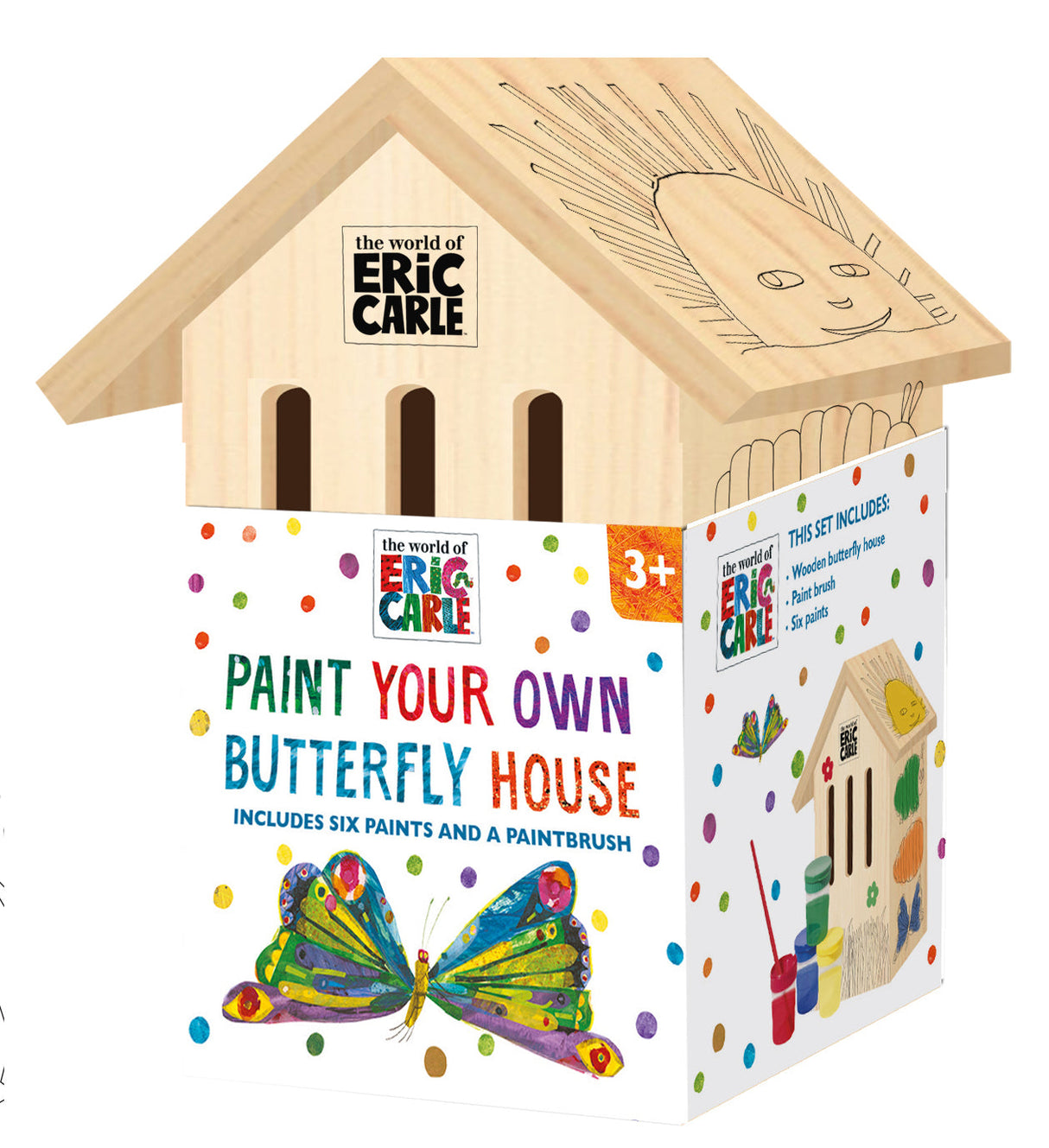 The Very Hungry Caterpillar Paint Your Own Butterfly House