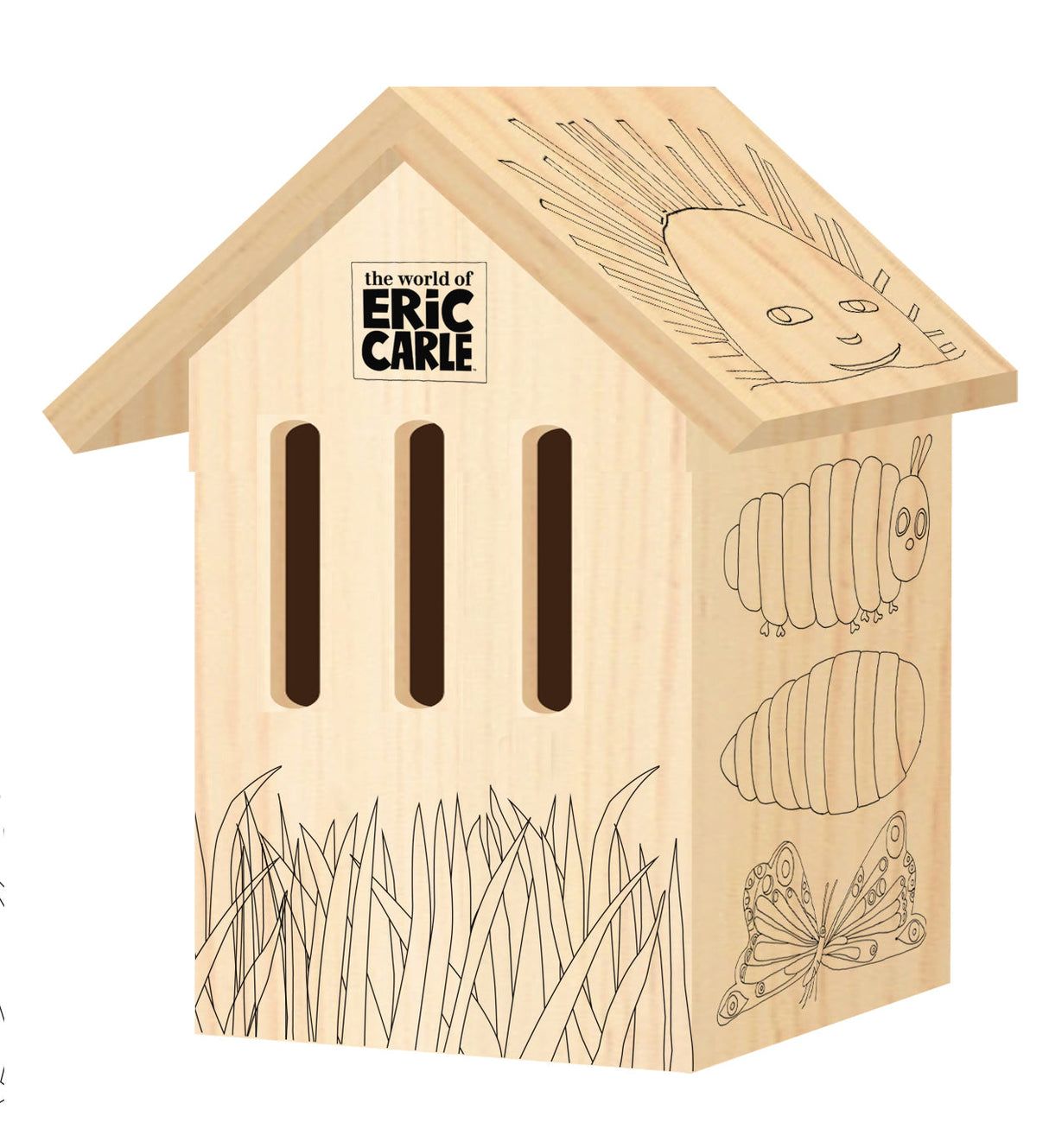 The Very Hungry Caterpillar Paint Your Own Butterfly House