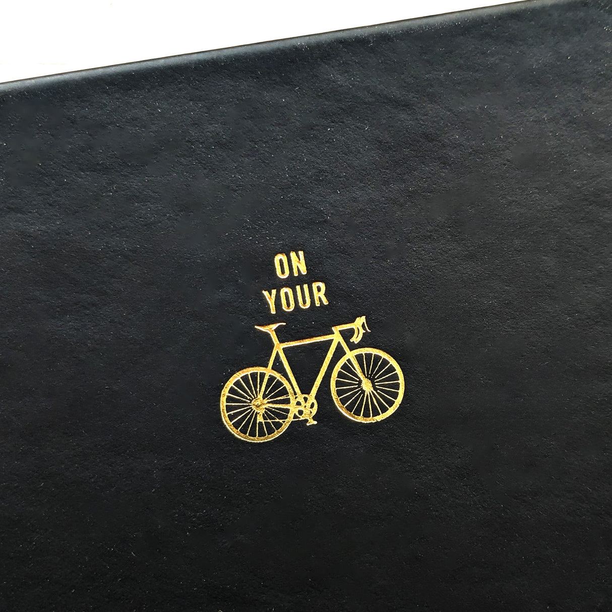 Gentlemen’s Emporium Notebook & Pen Set – On Your Bike Cover Design
