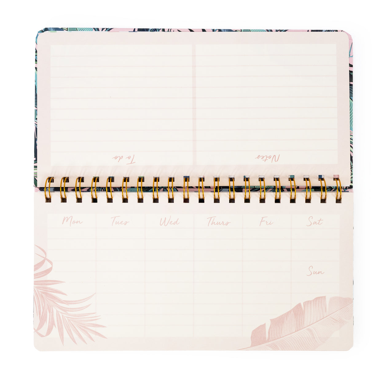 Palm Springs Weekly Planner - Landscape Desk Organiser