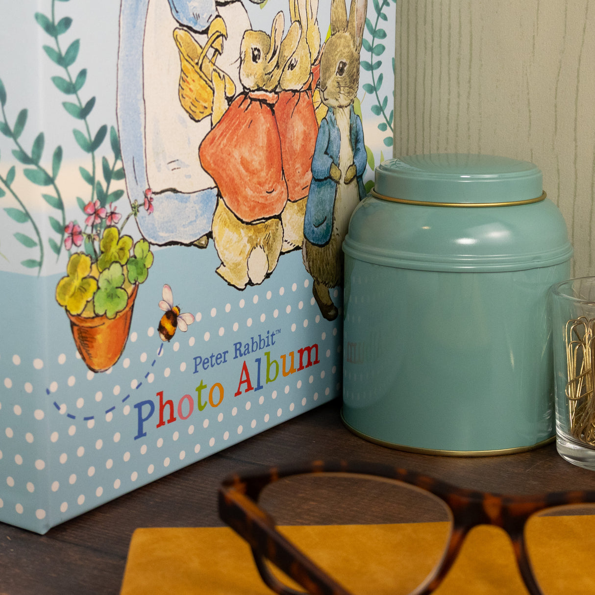 Peter Rabbit Portrait Photograph Album in Gift Box - Holds 100 Photos