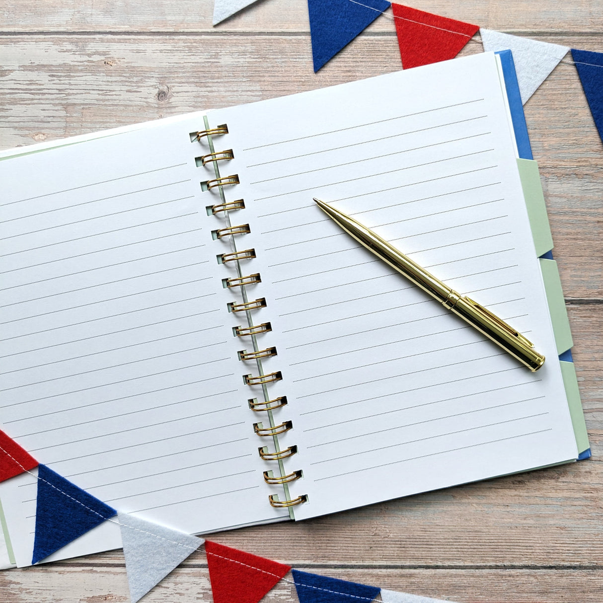 Peter Rabbit A5 Notebook Wired with Dividers – Out & About Design