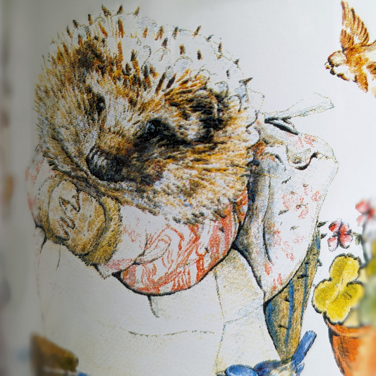 Mrs. Tiggy-Winkle Enamel Mug - Classic Beatrix Potter Design