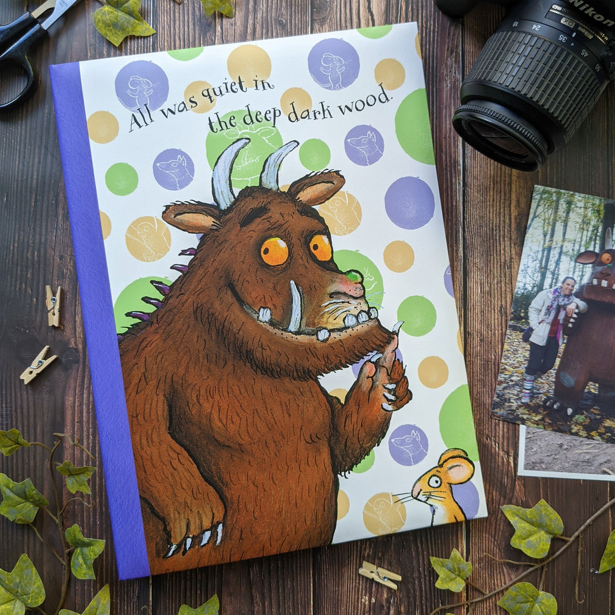 The Gruffalo Portrait Photograph Album in Gift Box