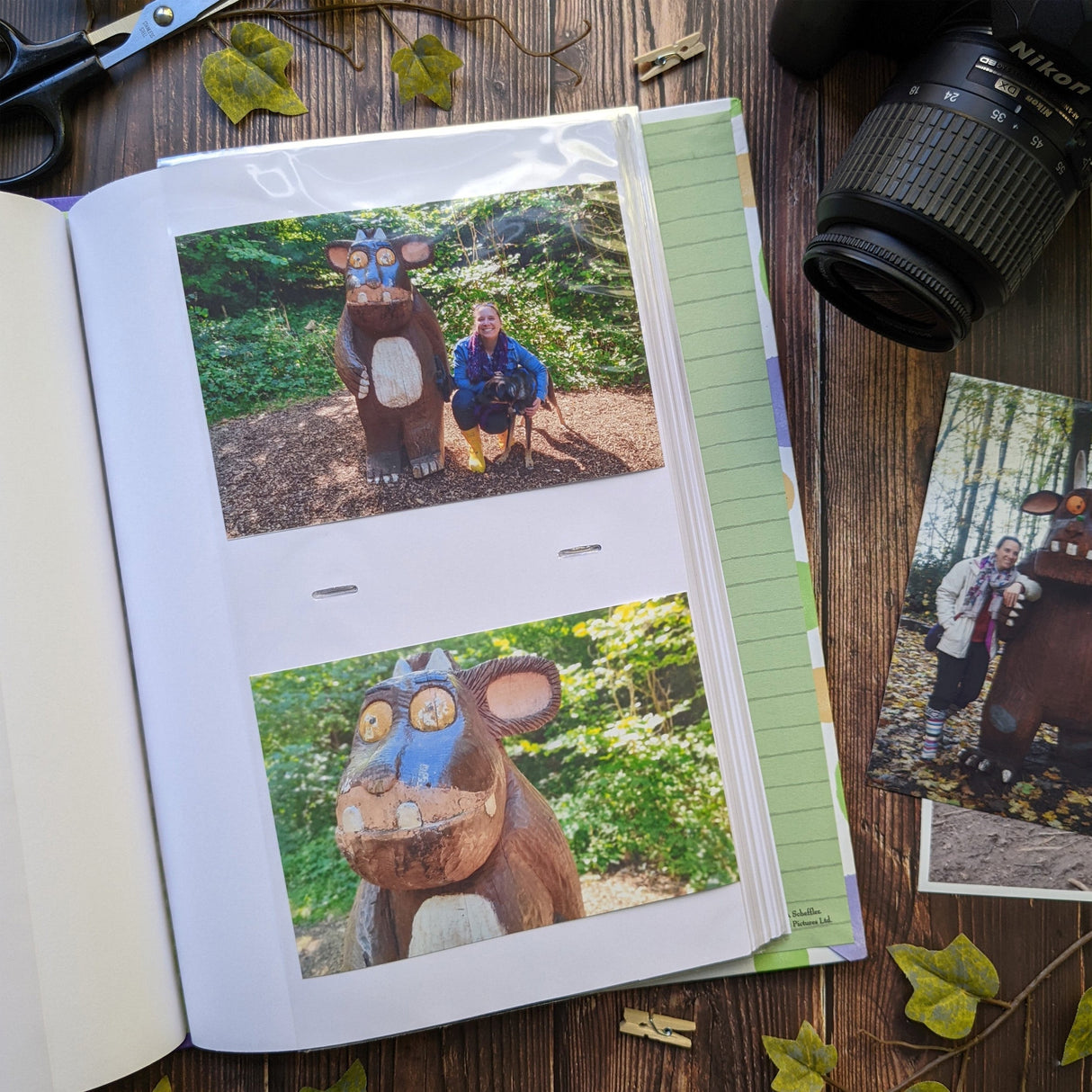 The Gruffalo Portrait Photograph Album in Gift Box