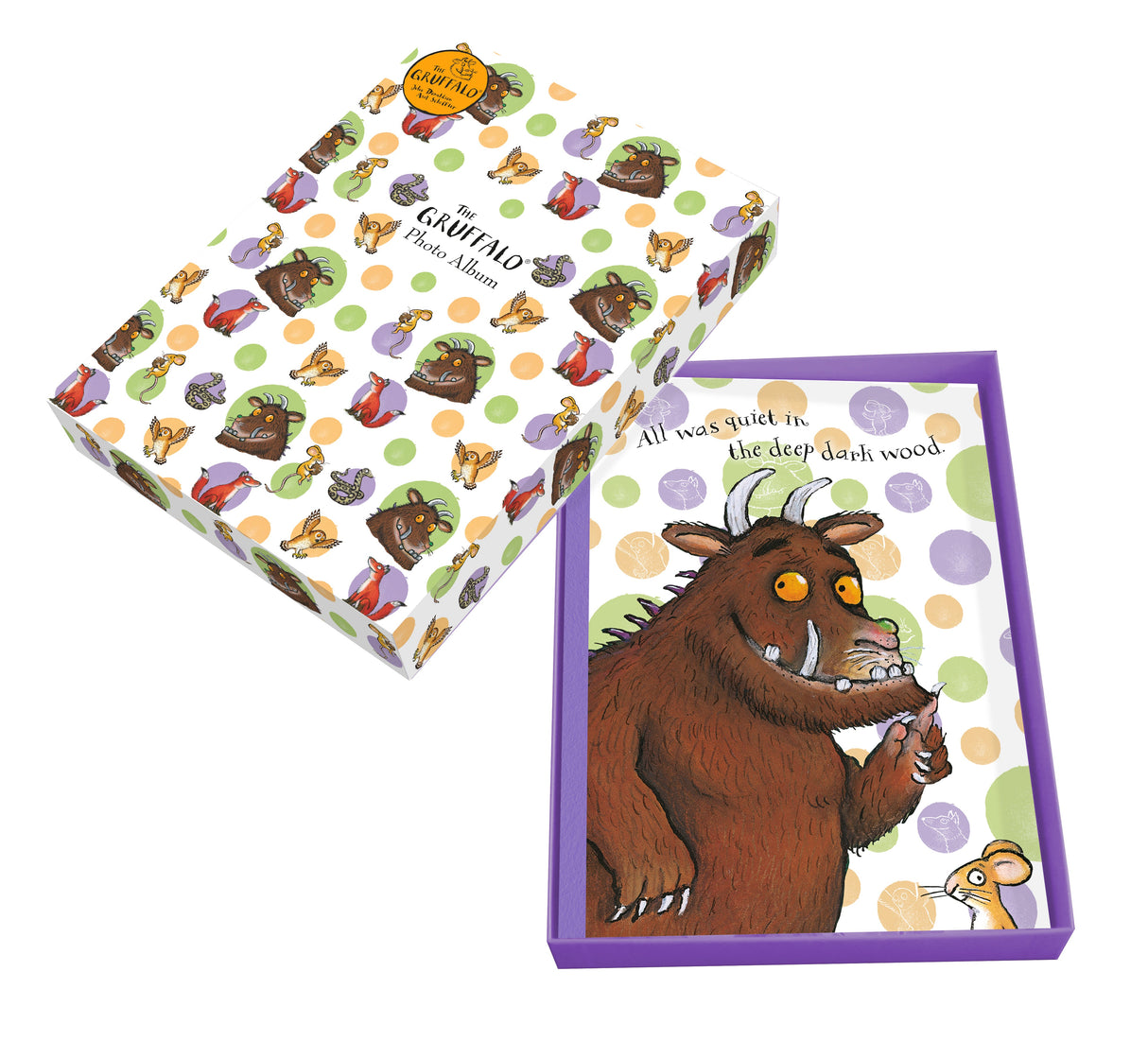 The Gruffalo Portrait Photograph Album in Gift Box
