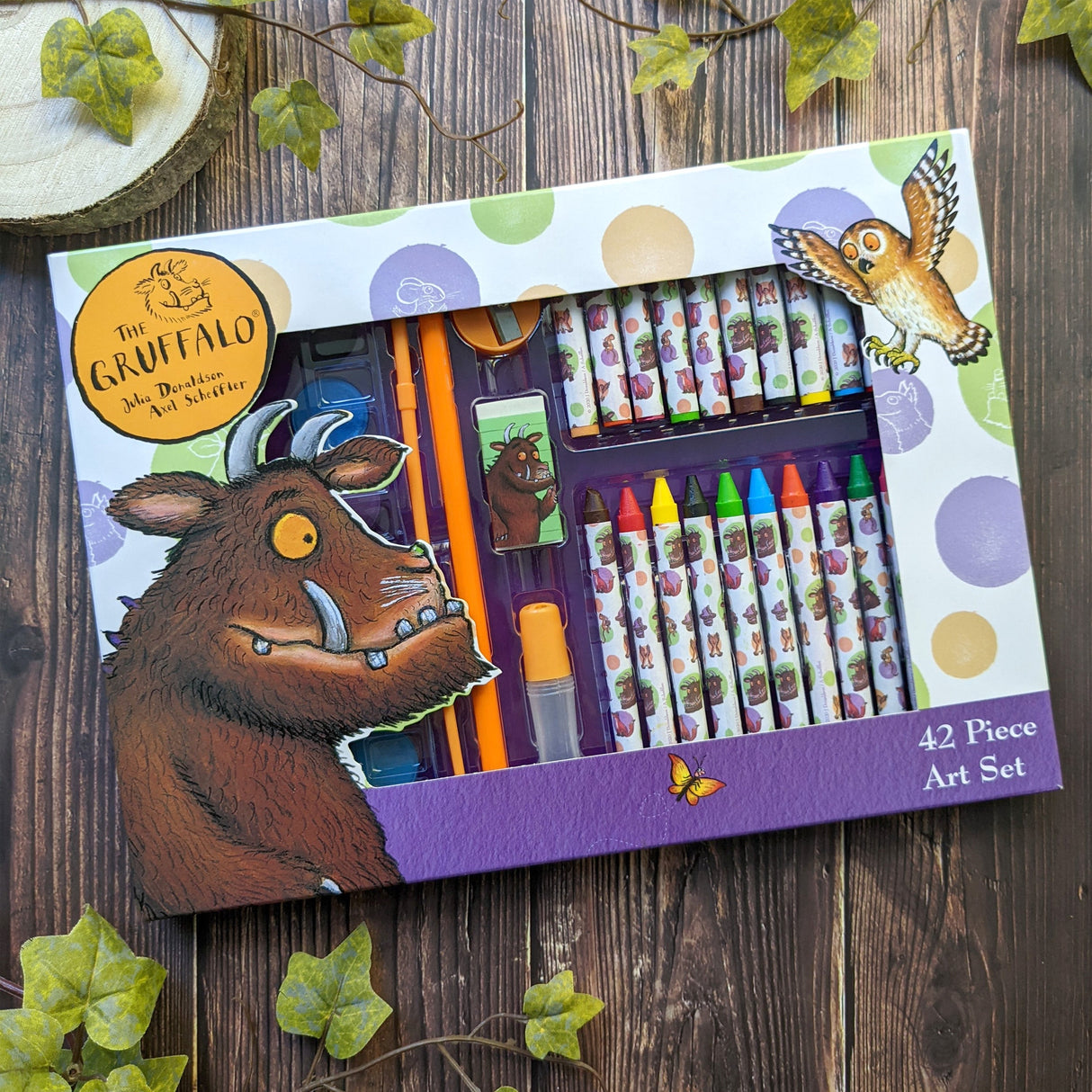 The Gruffalo Children's 42 Piece Art Set