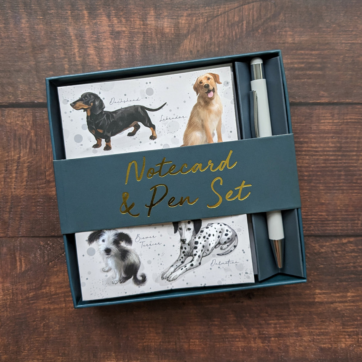 Dogs Notecard & Pen Gift Set