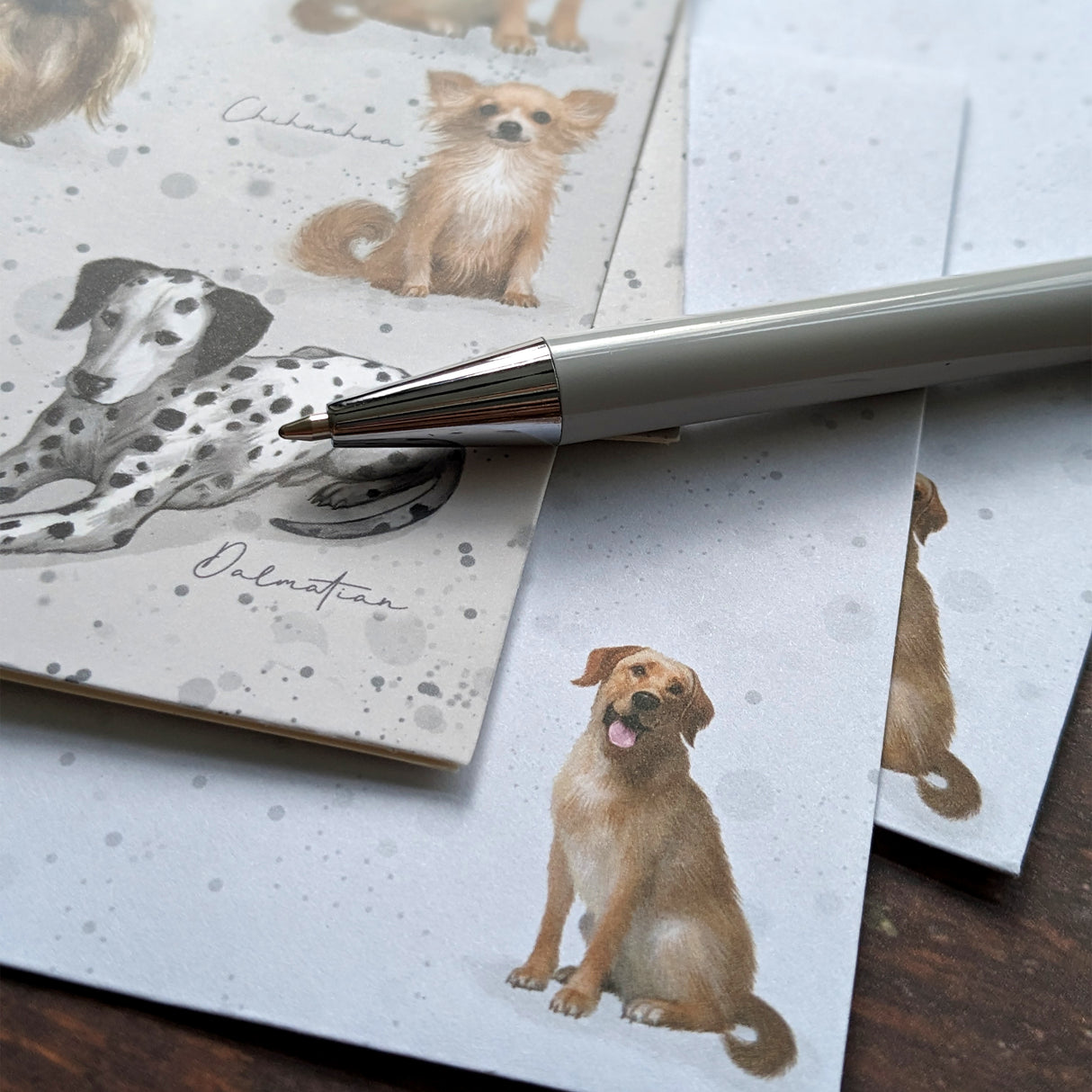 Dogs Notecard & Pen Gift Set