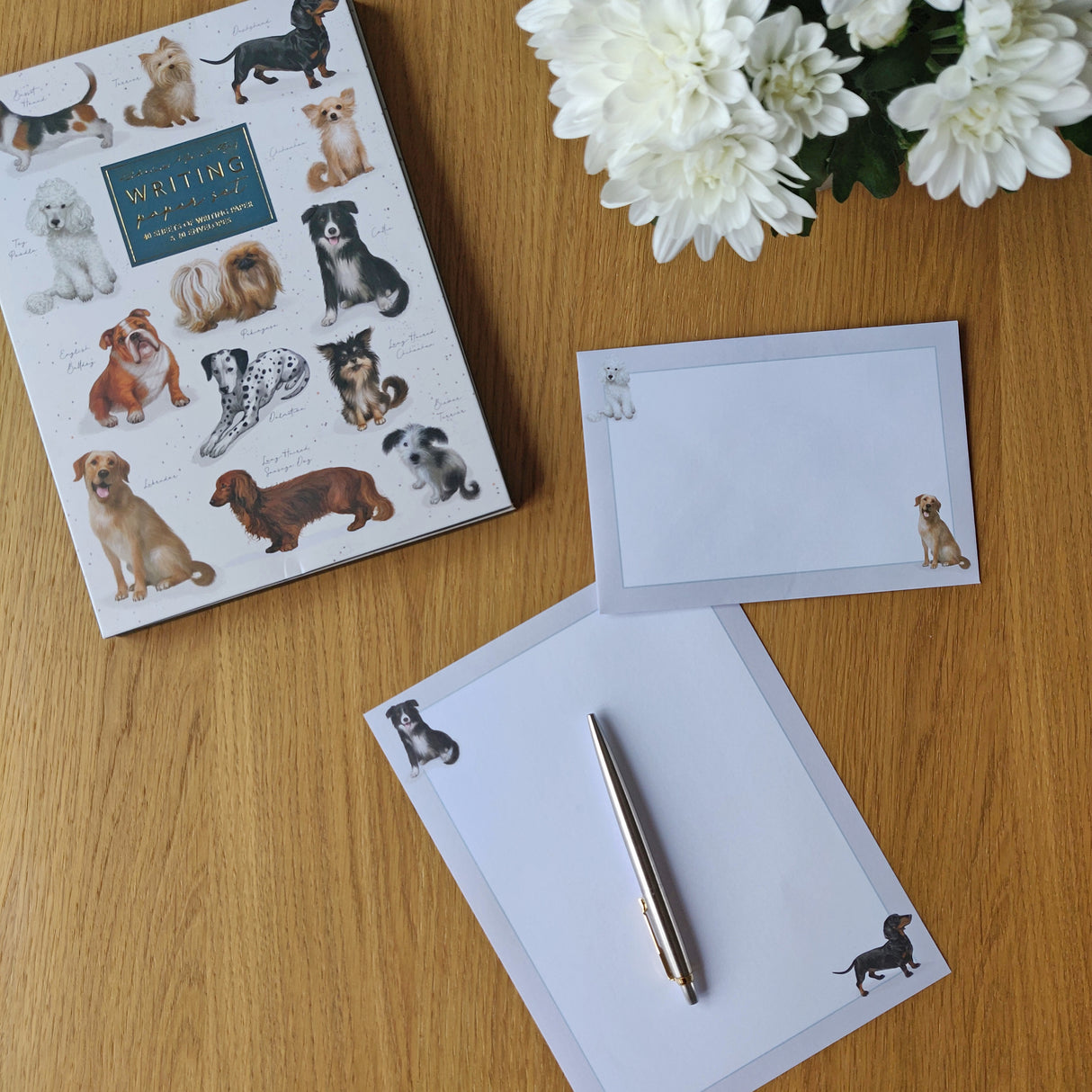 Patricia MacCarthy Writing Paper Set - Dogs Design