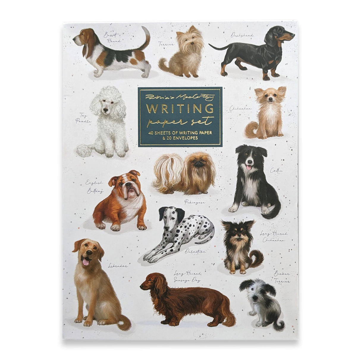 Patricia MacCarthy Writing Paper Set - Dogs Design
