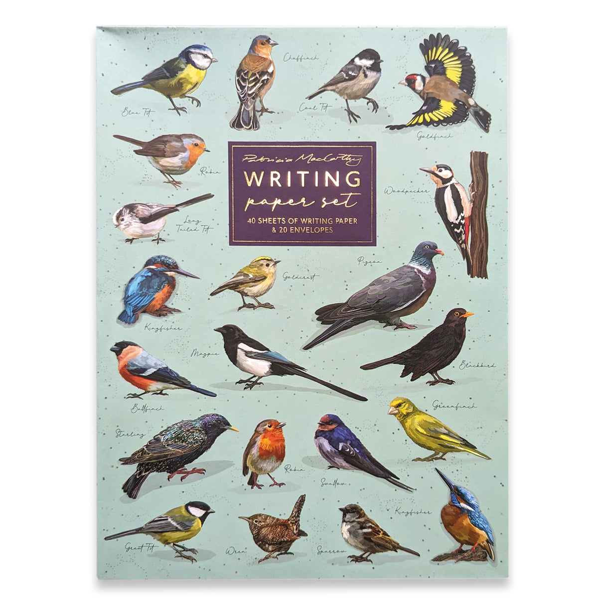 Patricia MacCarthy Writing Paper Set - Birds Design